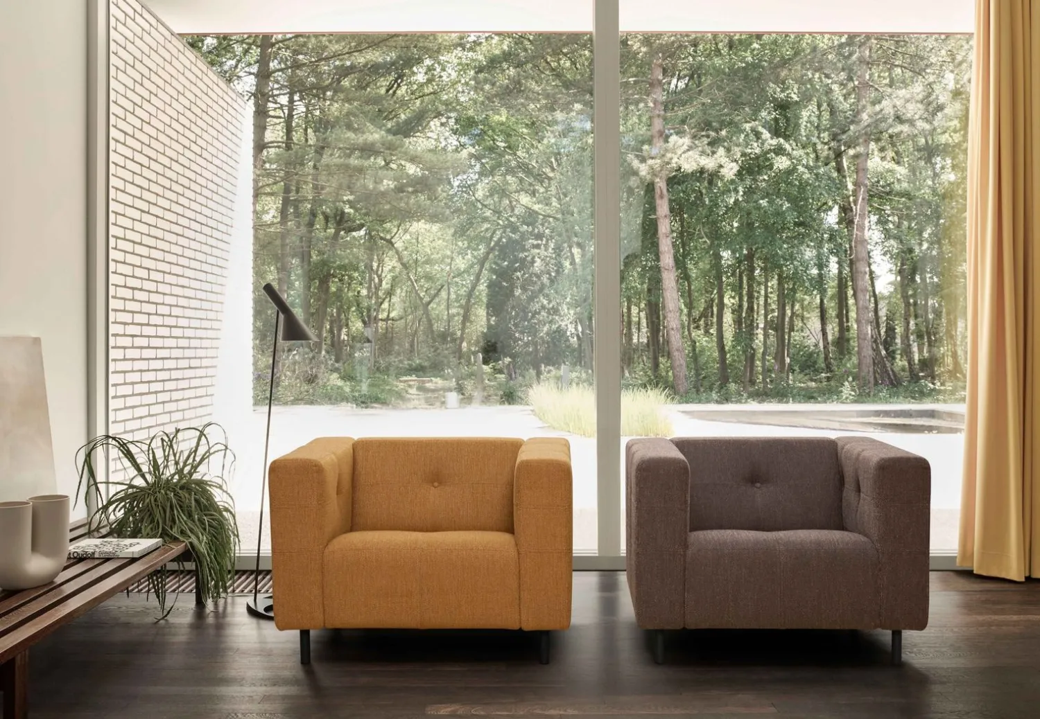 Design Fauteuils-Gelderland 6111 Fauteuil Geel