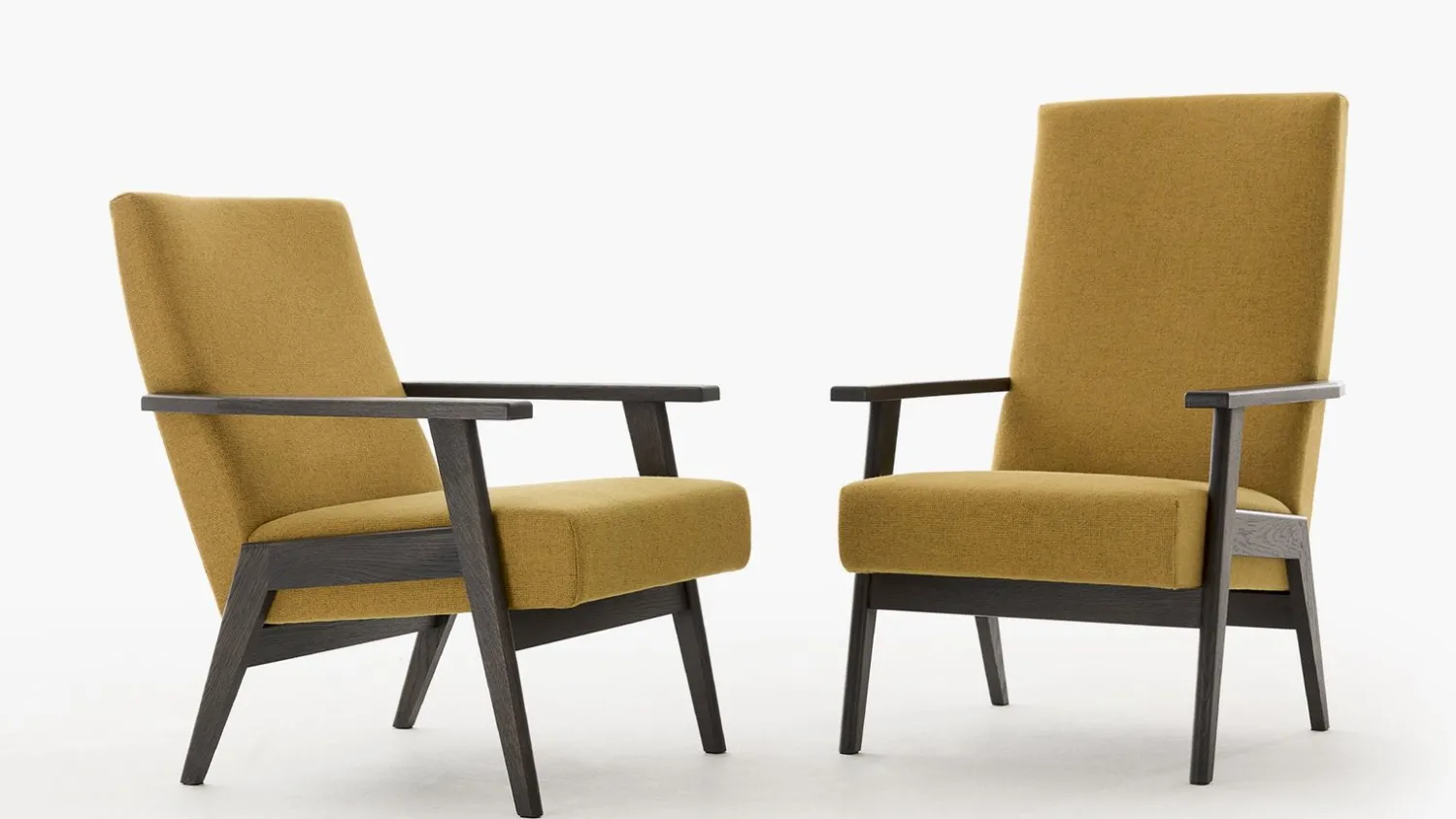 Design Fauteuils-Havee 1963 Fauteuil geel