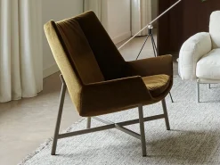 Design Fauteuils-Gelderland 10020 Unfold Fauteuil Bruin