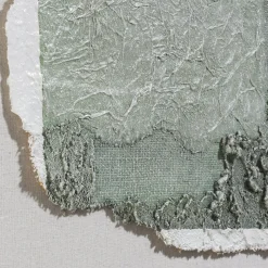 Wanddecoraties-COCO maison Abstract Parchment B Wanddecoratie Olijf