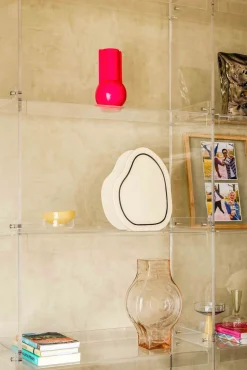 Vakkenkasten|Vakkenkasten-HKLIVING Acrylic 240 Vakkenkast Transparant