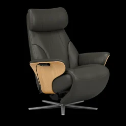 Leren Fauteuils|Relaxfauteuils-Stressless Adam Relaxfauteuil Mist