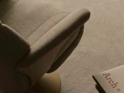 Leren Fauteuils|Relaxfauteuils-Stressless Adam Relaxfauteuil Mist