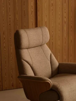 Leren Fauteuils|Relaxfauteuils-Stressless Adam Relaxfauteuil Mist