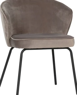 Eetkamerstoelen Zonder Armleuning-WOOOD Admit Eetkamerstoel Khaki
