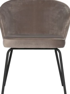 Eetkamerstoelen Zonder Armleuning-WOOOD Admit Eetkamerstoel Khaki
