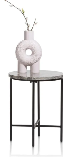 Ronde Bijzettafels-COCO maison Adrian Bijzettafel Grijs