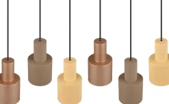 Hanglampen|Hanglampen-Trendhopper Agudo Hanglamp Bruin