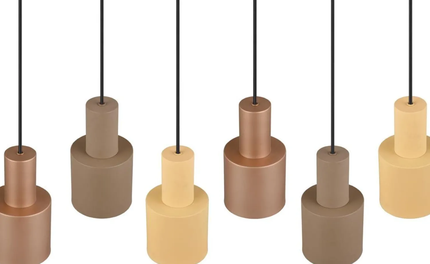 Hanglampen|Hanglampen-Trendhopper Agudo Hanglamp Bruin