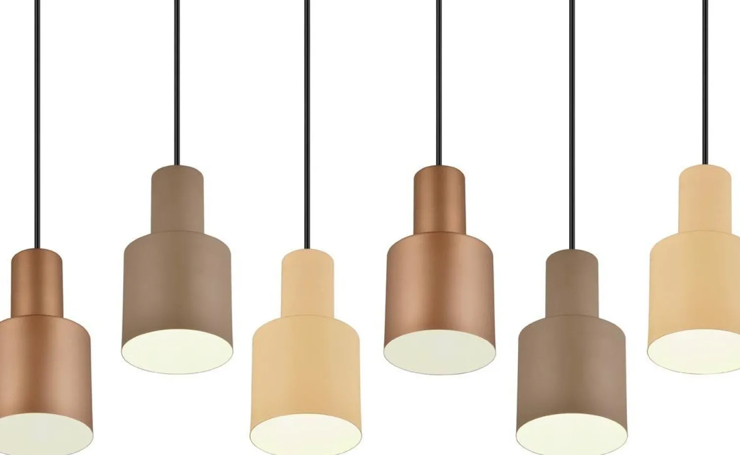 Hanglampen|Hanglampen-Trendhopper Agudo Hanglamp Bruin