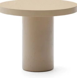 Tuintafels|Ronde Eettafels-Kave Home Aiguablava S Tuintafel Beige