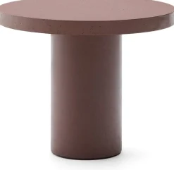 Ronde Eettafels-Kave Home Aiguablava S Tuintafel Terracotta