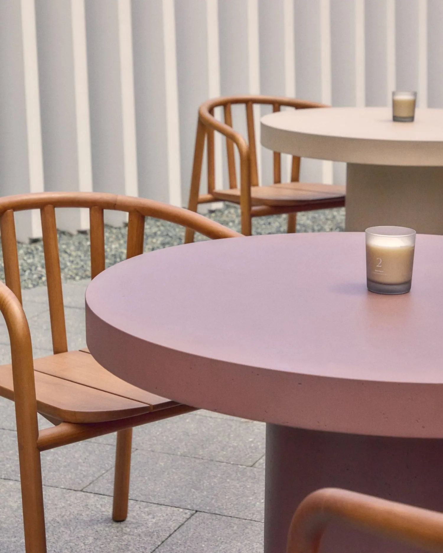 Ronde Eettafels-Kave Home Aiguablava S Tuintafel Terracotta