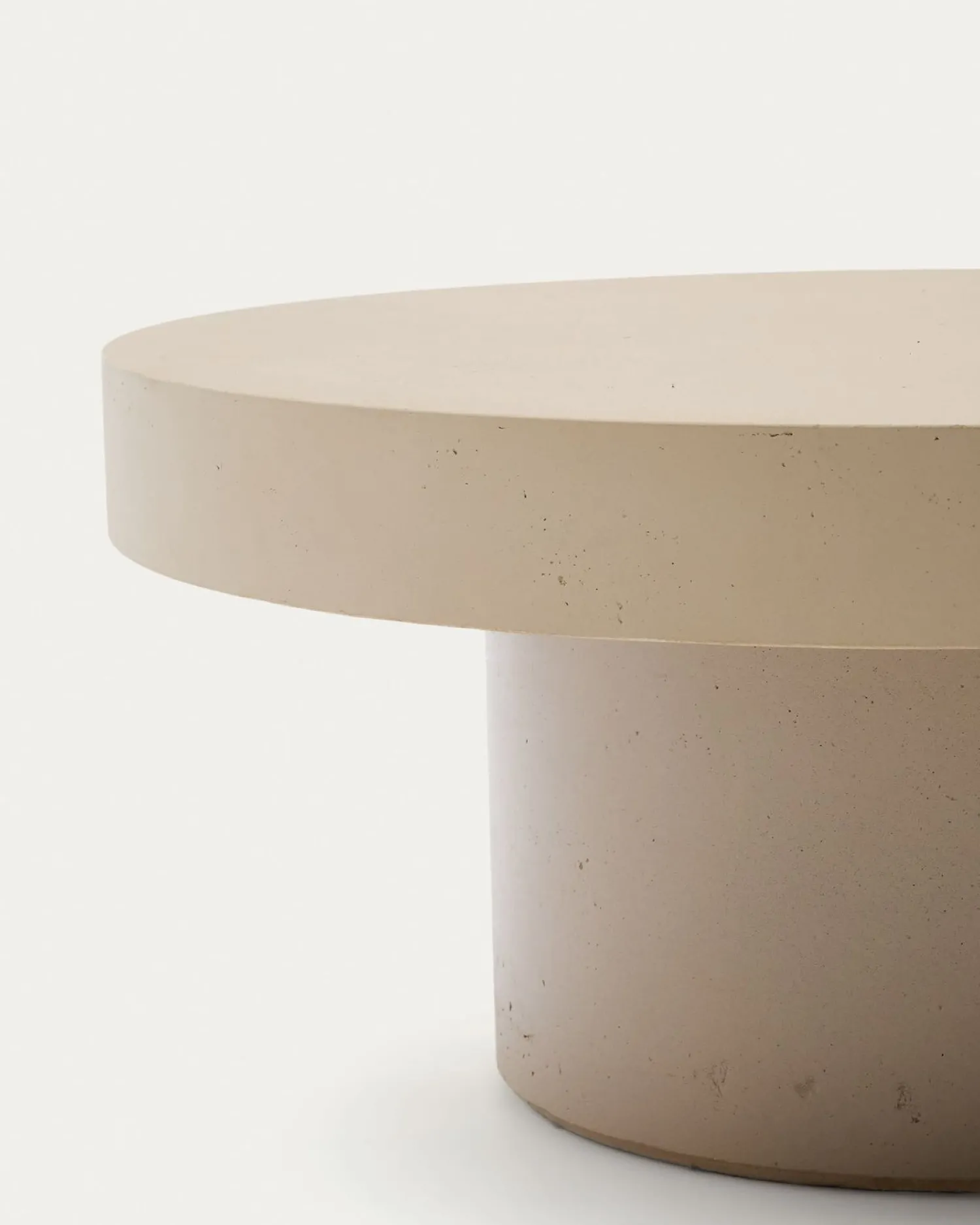 Tuintafels-Kave Home Aiguablava Salontafel Beige