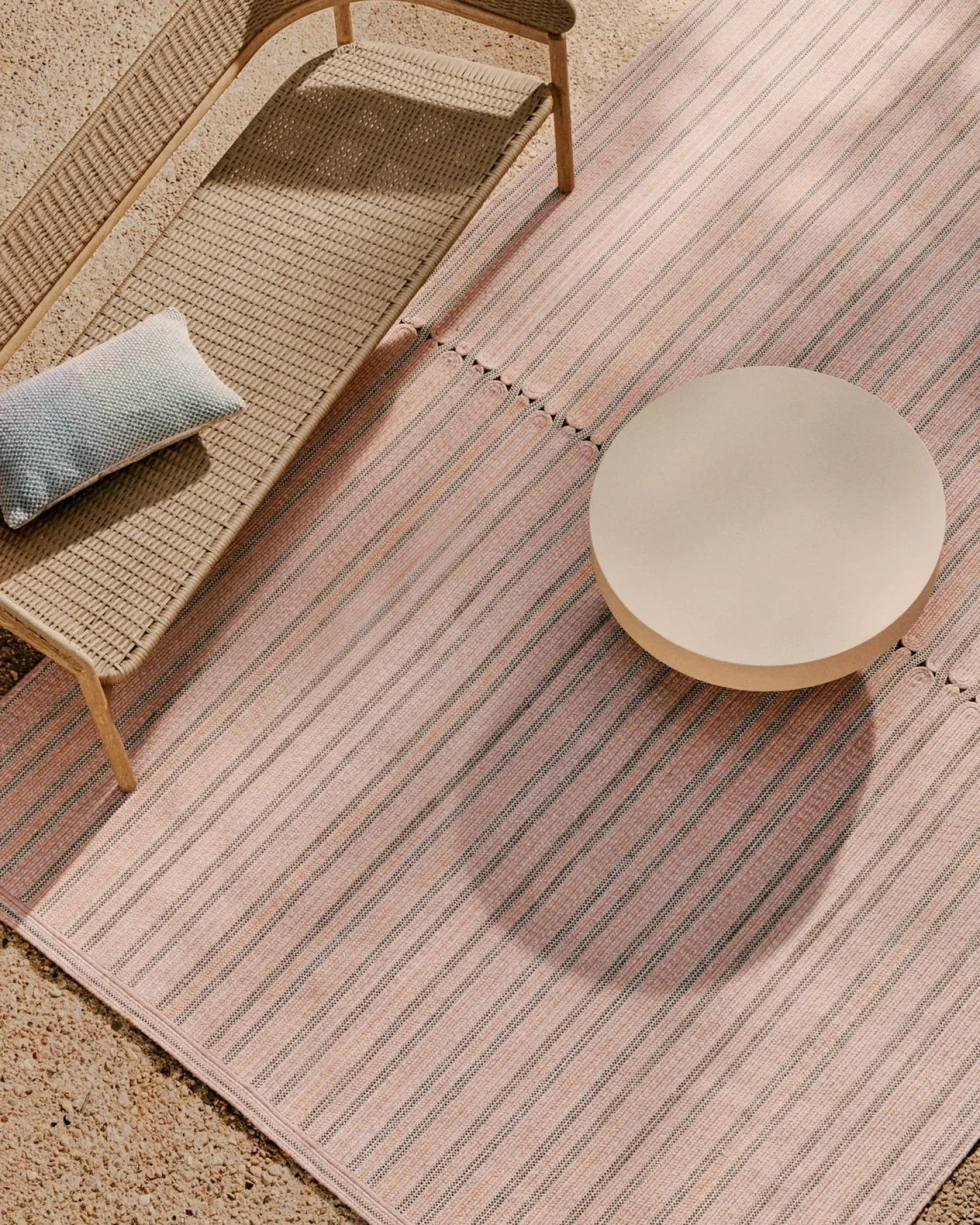 Tuintafels-Kave Home Aiguablava Salontafel Beige