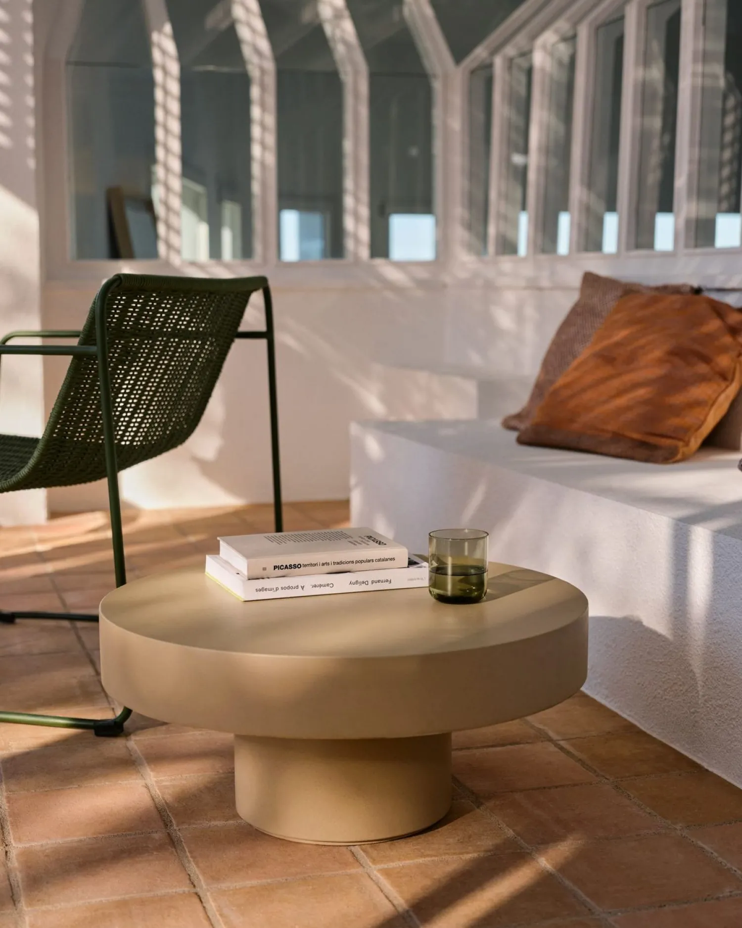 Tuintafels-Kave Home Aiguablava Salontafel Beige