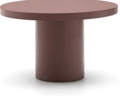 Tuintafels|Ronde Eettafels-Kave Home Aiguablava Tuintafel Terracotta