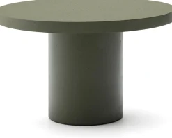 Ronde Eettafels-Kave Home Aiguablava Tuintafel Groen