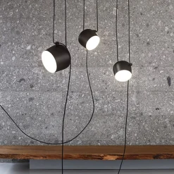 Moderne Hanglampen|Moderne Hanglampen-Flos Aim Hanglamp zwart