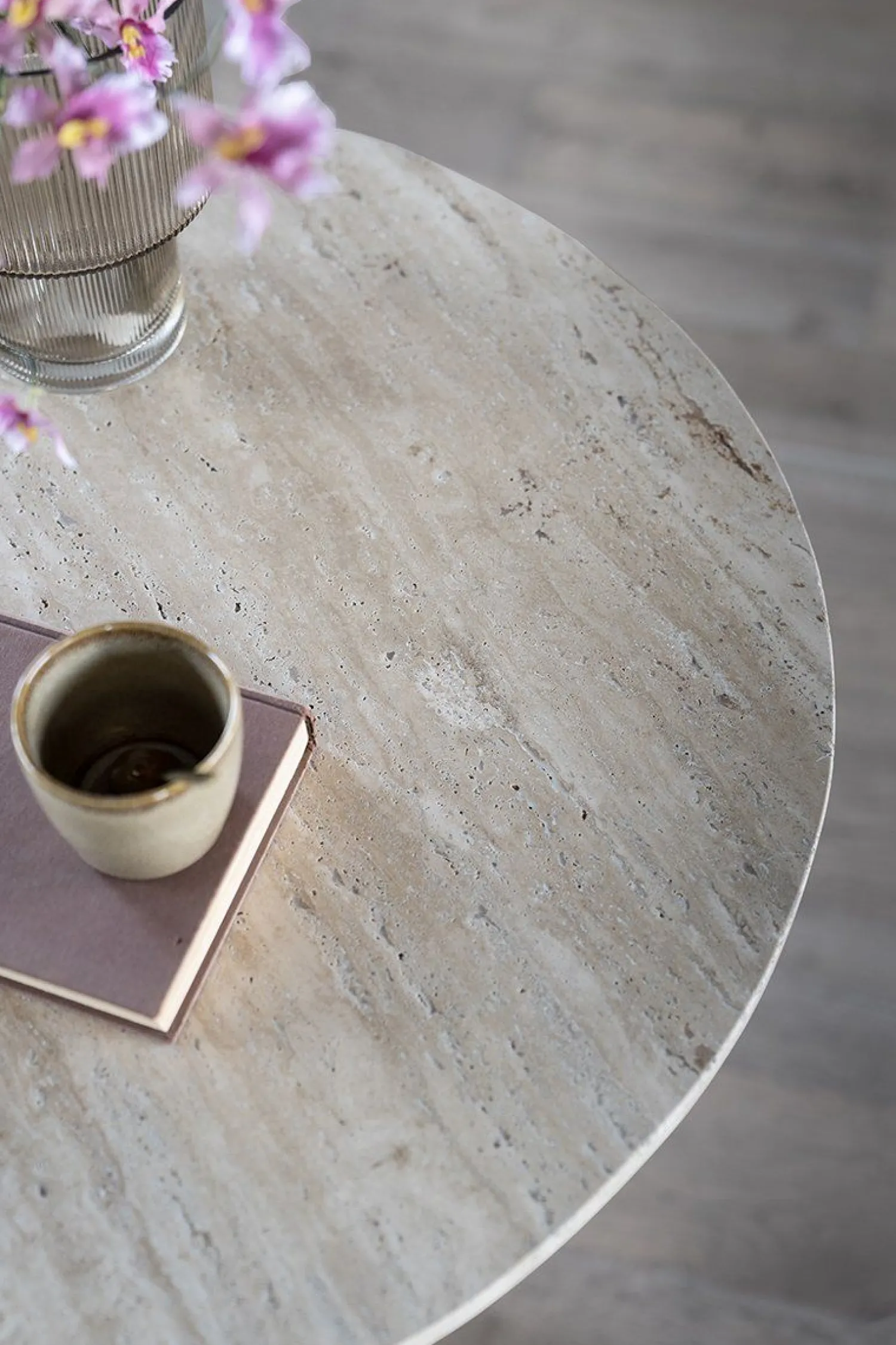 Ronde Eettafels-Eleonora Aime Bistrotafel Beige