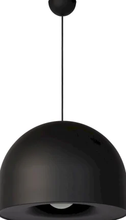 Moderne Hanglampen|Moderne Hanglampen-Lucide Akron Hanglamp Zwart