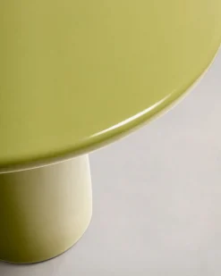 Tuintafels|Ronde Salontafels-Kave Home Albanella Salontafel Groen