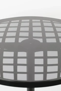 Ronde Bijzettafels-Zuiver Albert Garden Bijzettafel Black