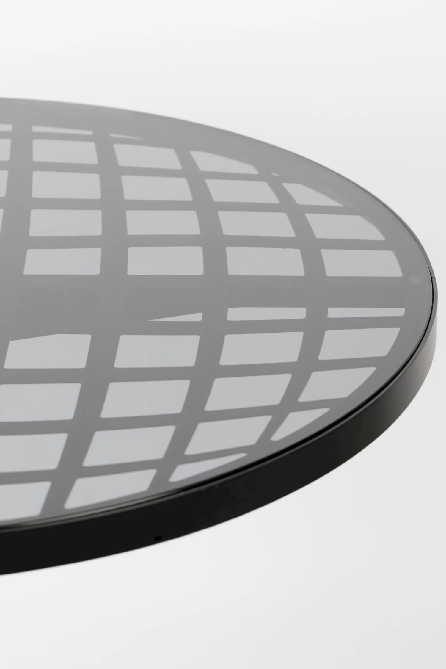 Ronde Bijzettafels-Zuiver Albert Garden Bijzettafel Black