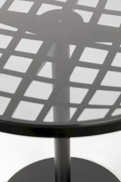 Ronde Bijzettafels-Zuiver Albert Garden Bijzettafel Black
