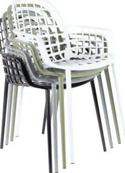 Tuinstoelen|Kuipstoelen-Zuiver Albert Kuip Garden (set van 2) Eetkamerstoel White