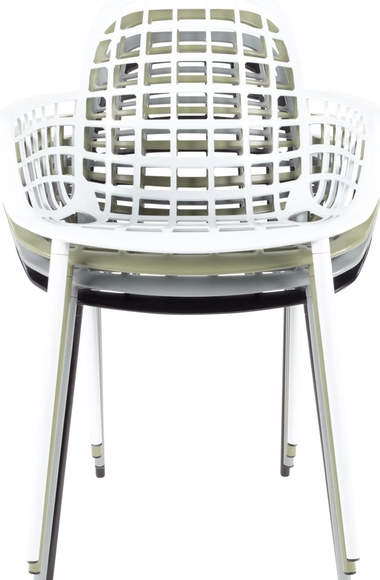 Tuinstoelen|Kuipstoelen-Zuiver Albert Kuip Garden (set van 2) Eetkamerstoel White