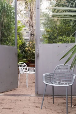 Tuinstoelen|Kuipstoelen-Zuiver Albert Kuip Garden (set van 2) Eetkamerstoel White