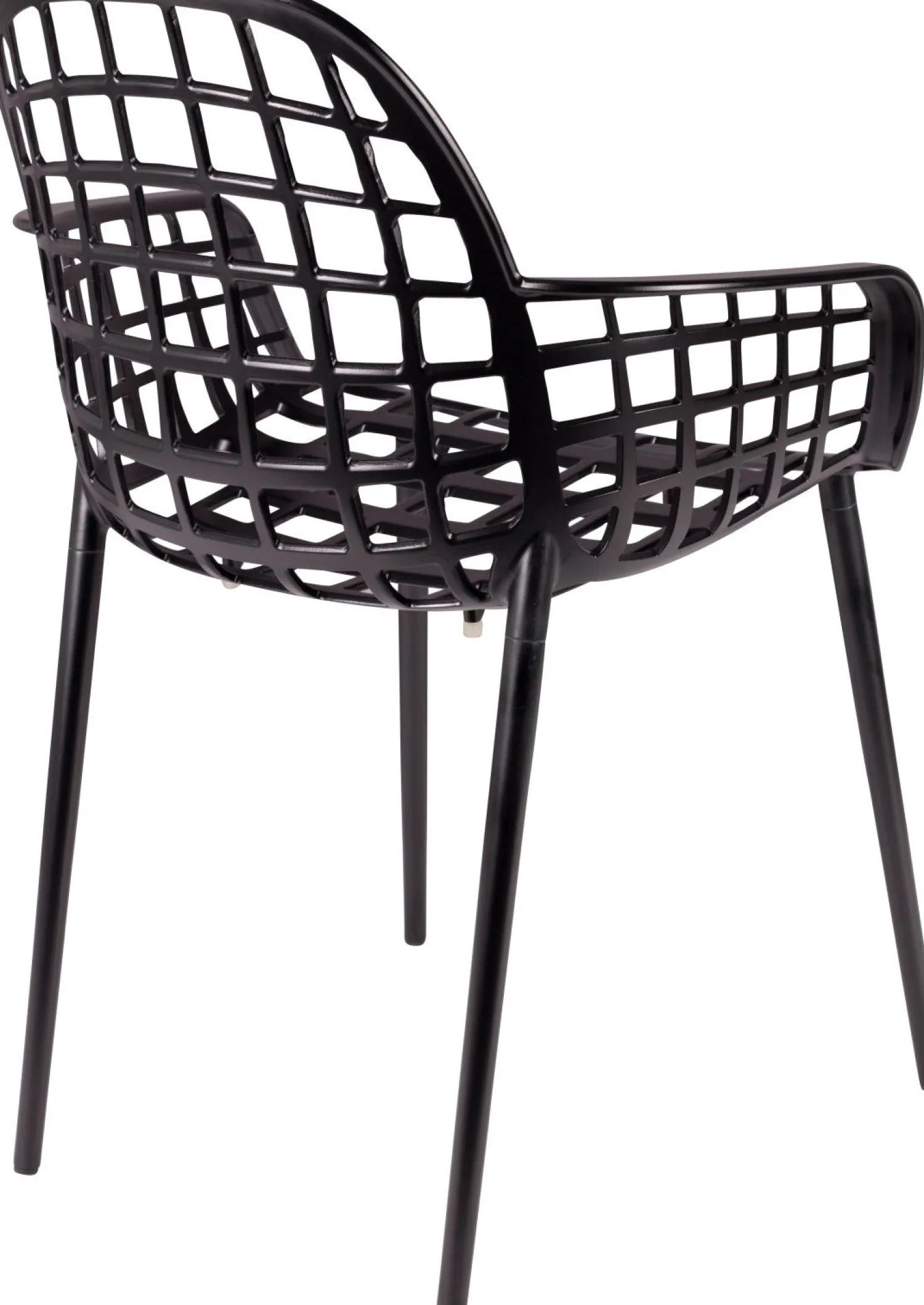 Tuinstoelen|Kuipstoelen-Zuiver Albert Kuip Garden (set van 2) Eetkamerstoel Black