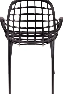 Tuinstoelen|Kuipstoelen-Zuiver Albert Kuip Garden (set van 2) Eetkamerstoel Black