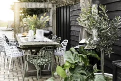 Tuinstoelen|Kuipstoelen-Zuiver Albert Kuip Garden (set van 2) Eetkamerstoel Light Grey