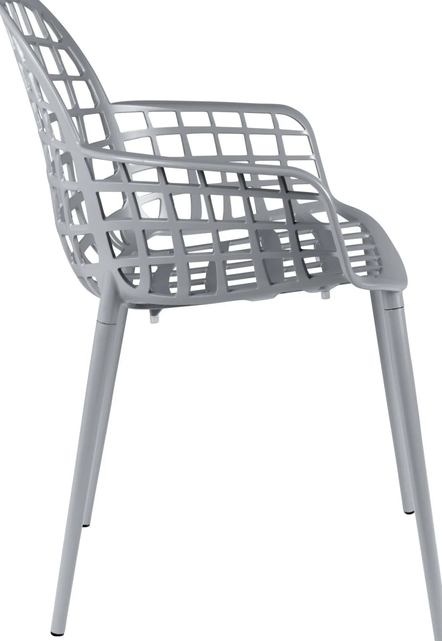 Tuinstoelen|Kuipstoelen-Zuiver Albert Kuip Garden (set van 2) Eetkamerstoel Light Grey