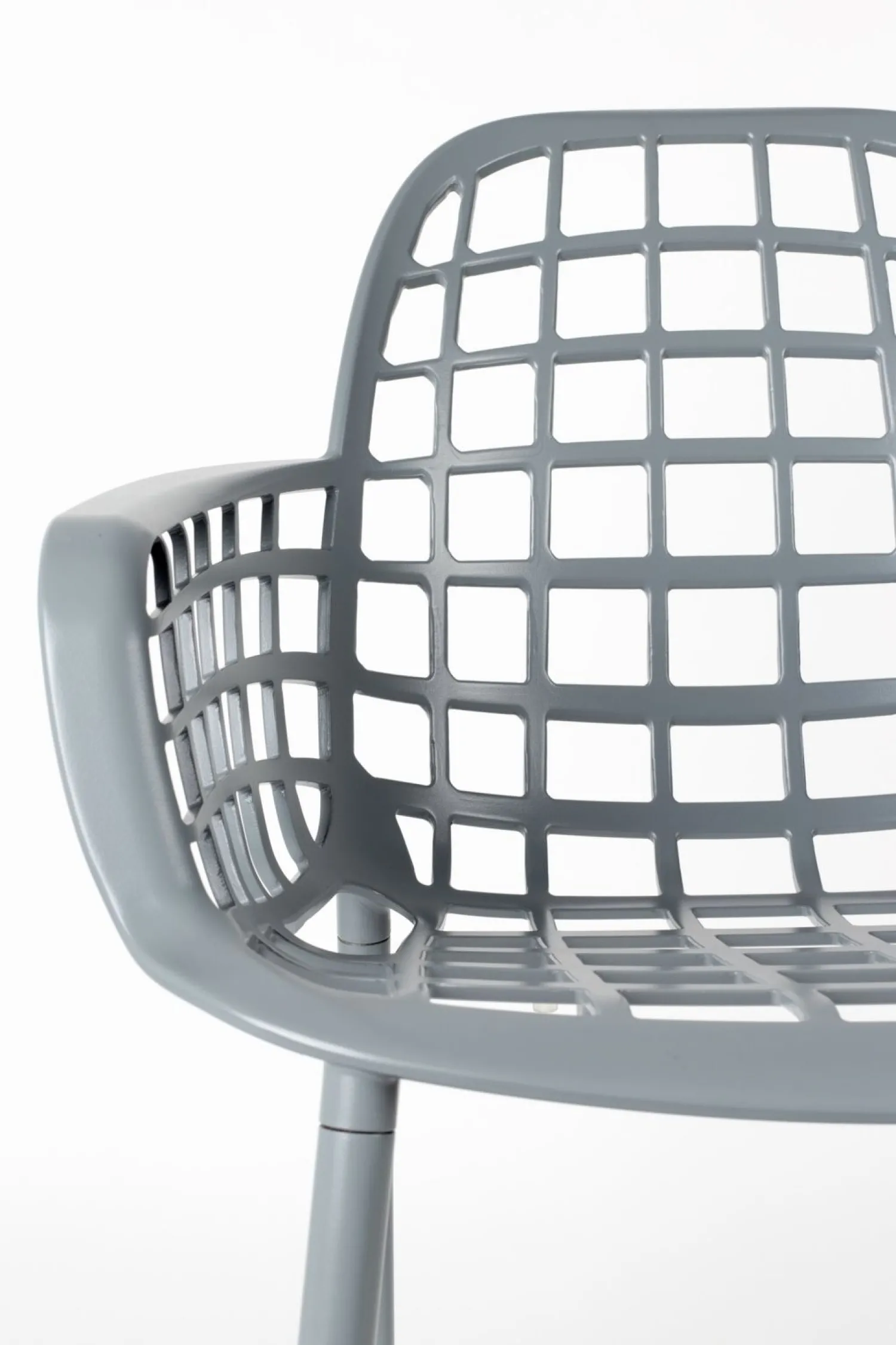 Tuinstoelen|Kuipstoelen-Zuiver Albert Kuip Garden (set van 2) Eetkamerstoel Light Grey