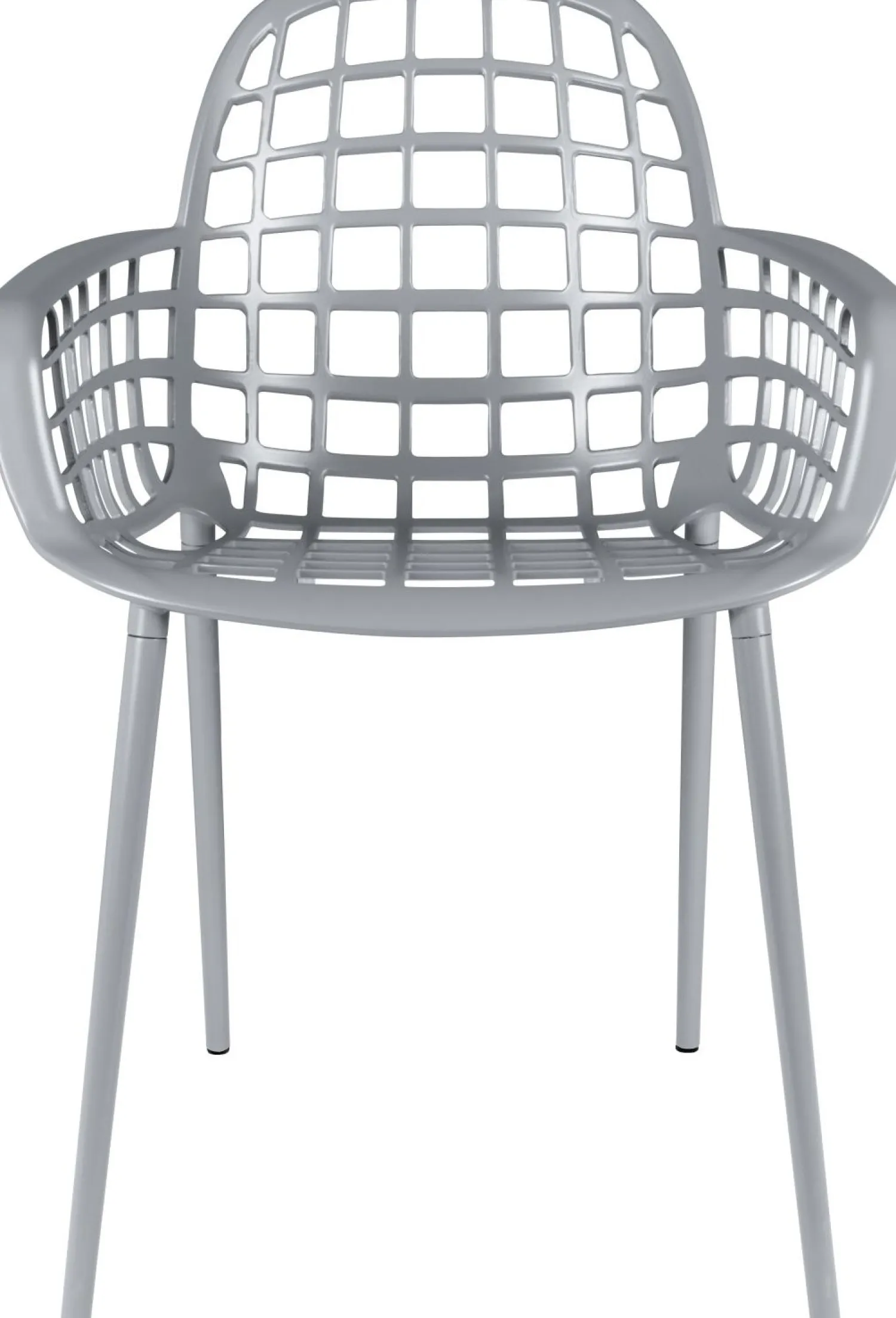 Tuinstoelen|Kuipstoelen-Zuiver Albert Kuip Garden (set van 2) Eetkamerstoel Light Grey