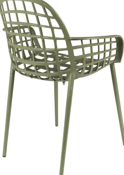Tuinstoelen|Kuipstoelen-Zuiver Albert Kuip Garden (set van 2) Eetkamerstoel Green