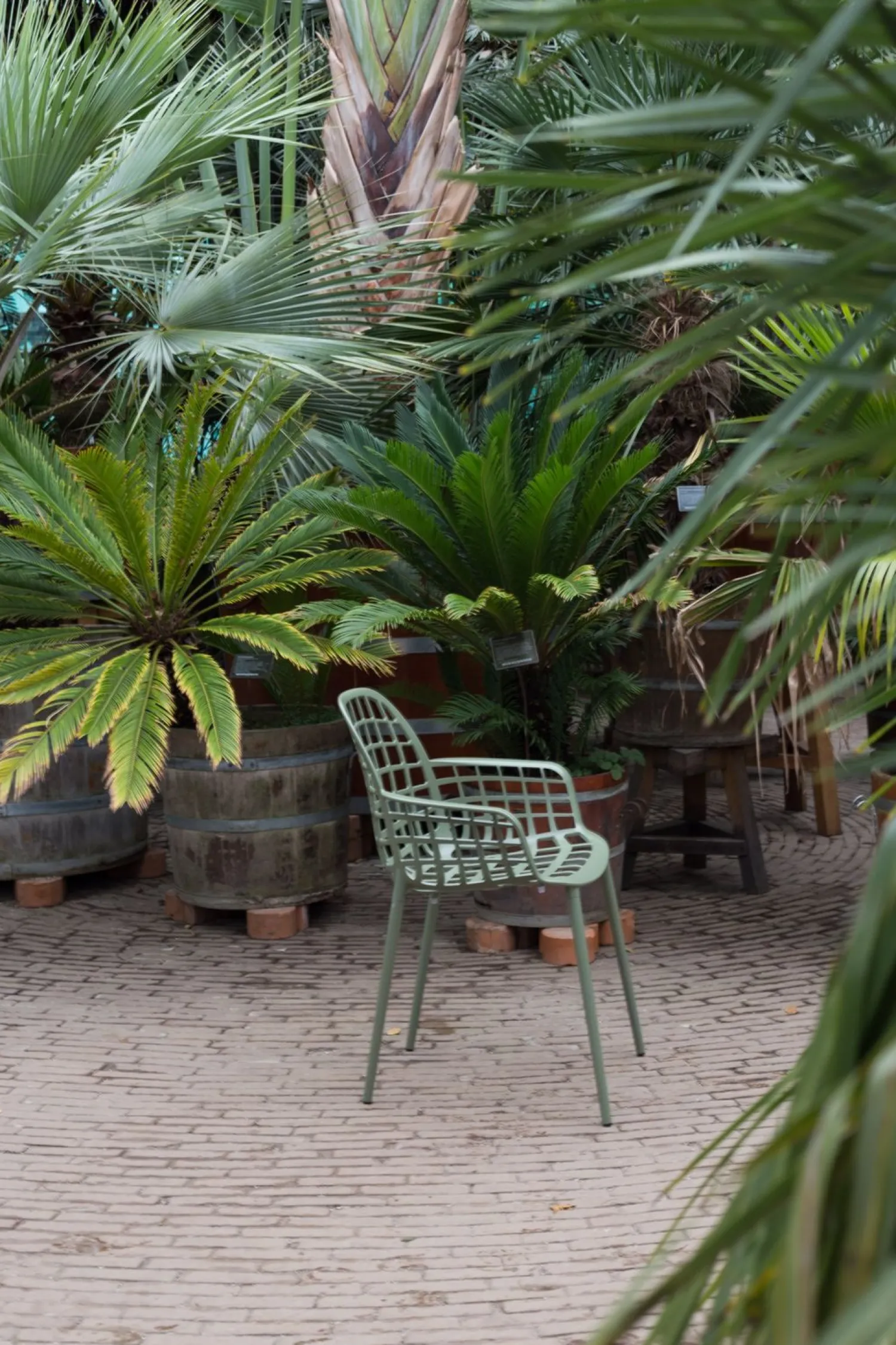 Tuinstoelen|Kuipstoelen-Zuiver Albert Kuip Garden (set van 2) Eetkamerstoel Green