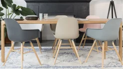 Kuipstoelen|Eetkamerstoelen Met Armleuning-Zuiver Albert Kuip (set van 2) Armstoel Light Grey
