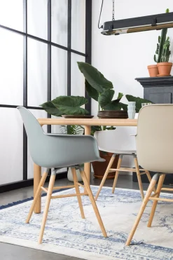 Kuipstoelen|Eetkamerstoelen Met Armleuning-Zuiver Albert Kuip (set van 2) Armstoel Light Grey