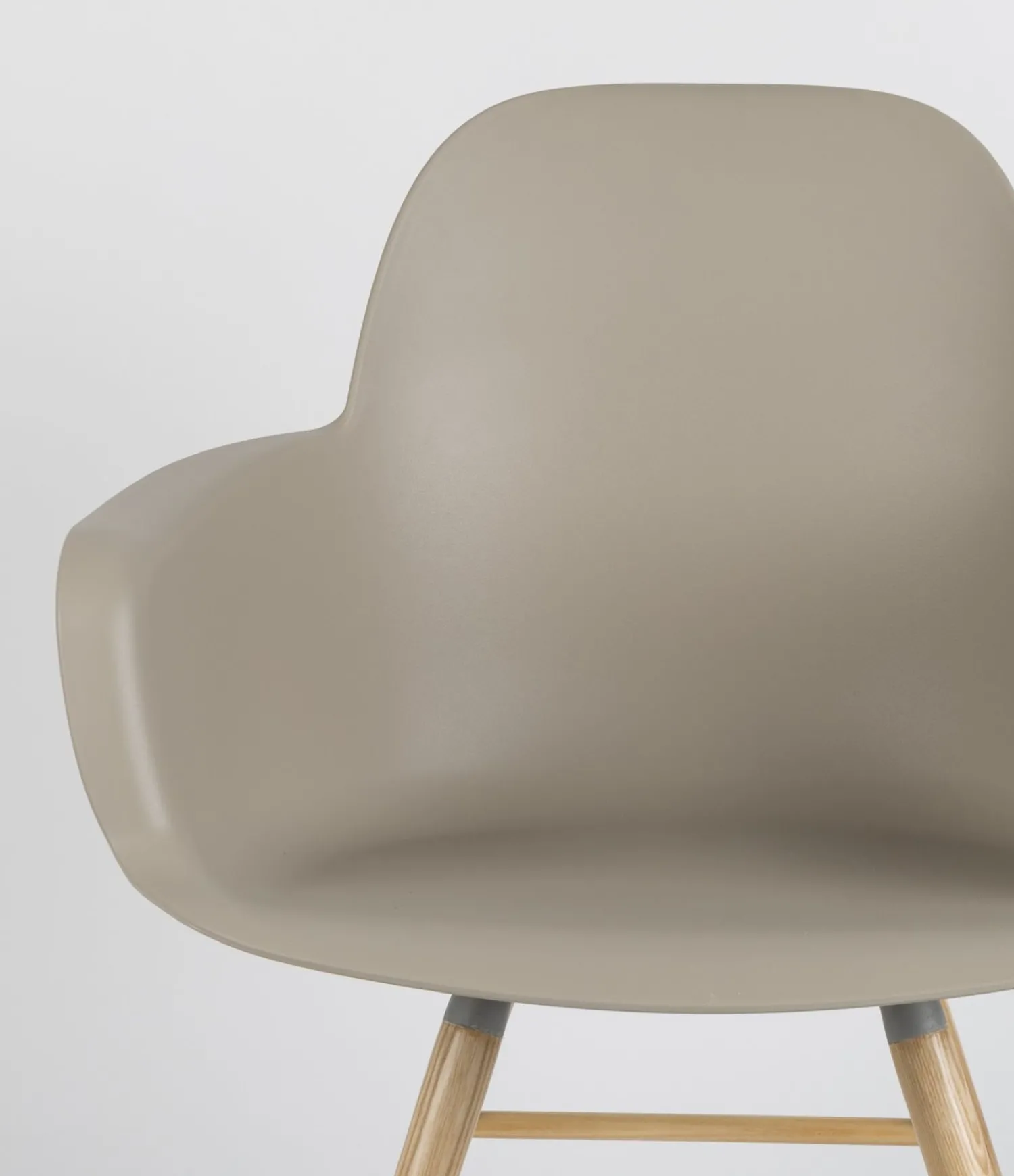 Kuipstoelen|Eetkamerstoelen Met Armleuning-Zuiver Albert Kuip (set van 2) Armstoel taupe