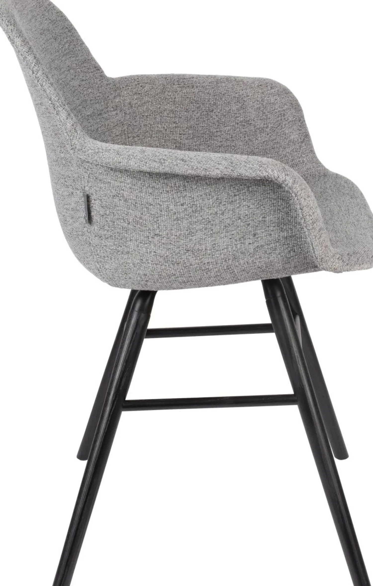 Kuipstoelen|Eetkamerstoelen Met Armleuning-Zuiver Albert Kuip (set van 2) Armstoel Lichtgrijs