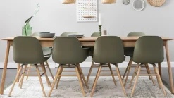 Kuipstoelen|Eetkamerstoelen Met Armleuning-Zuiver Albert Kuip (set van 2) Armstoel Green