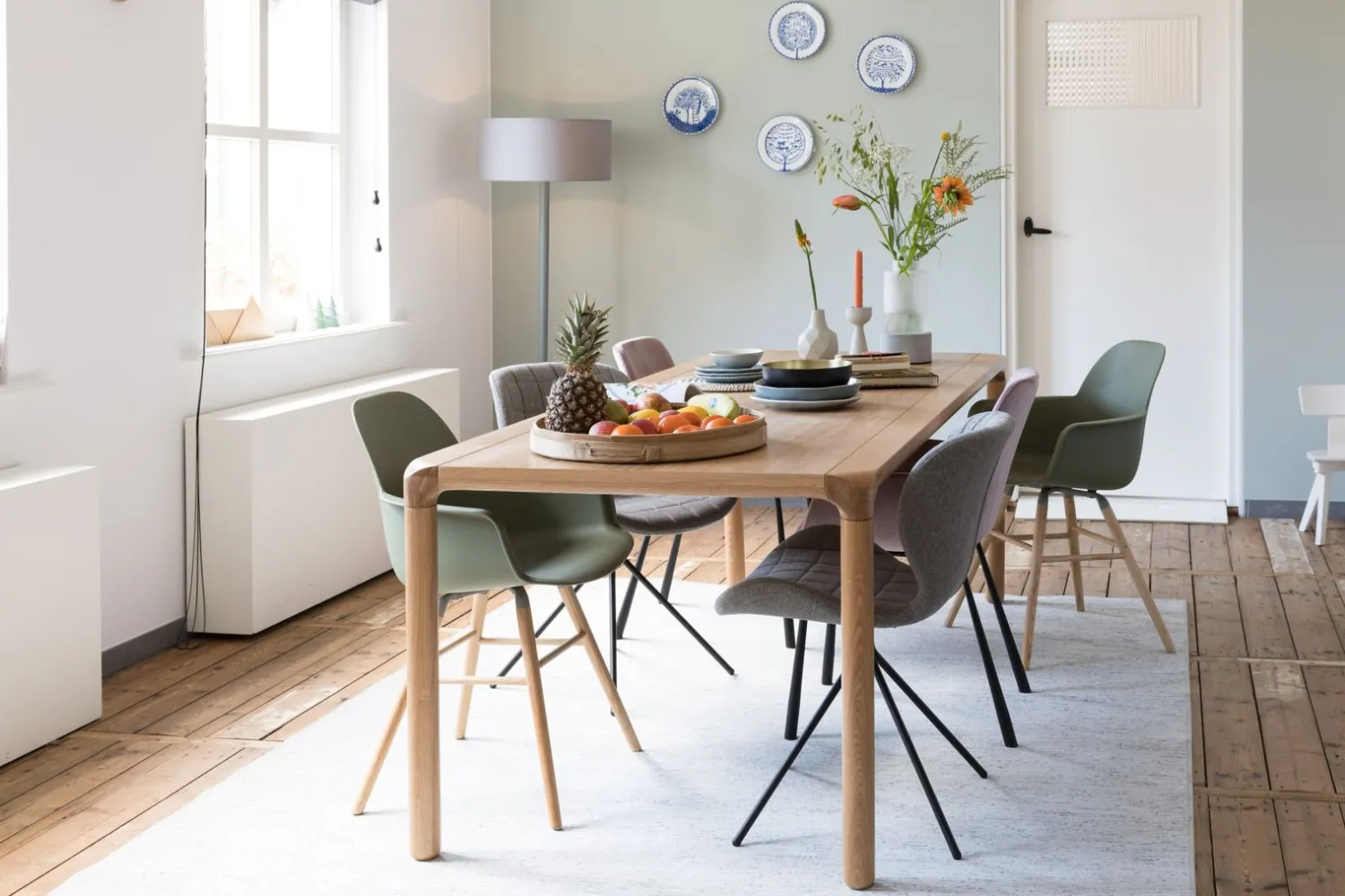 Kuipstoelen|Eetkamerstoelen Met Armleuning-Zuiver Albert Kuip (set van 2) Armstoel Green