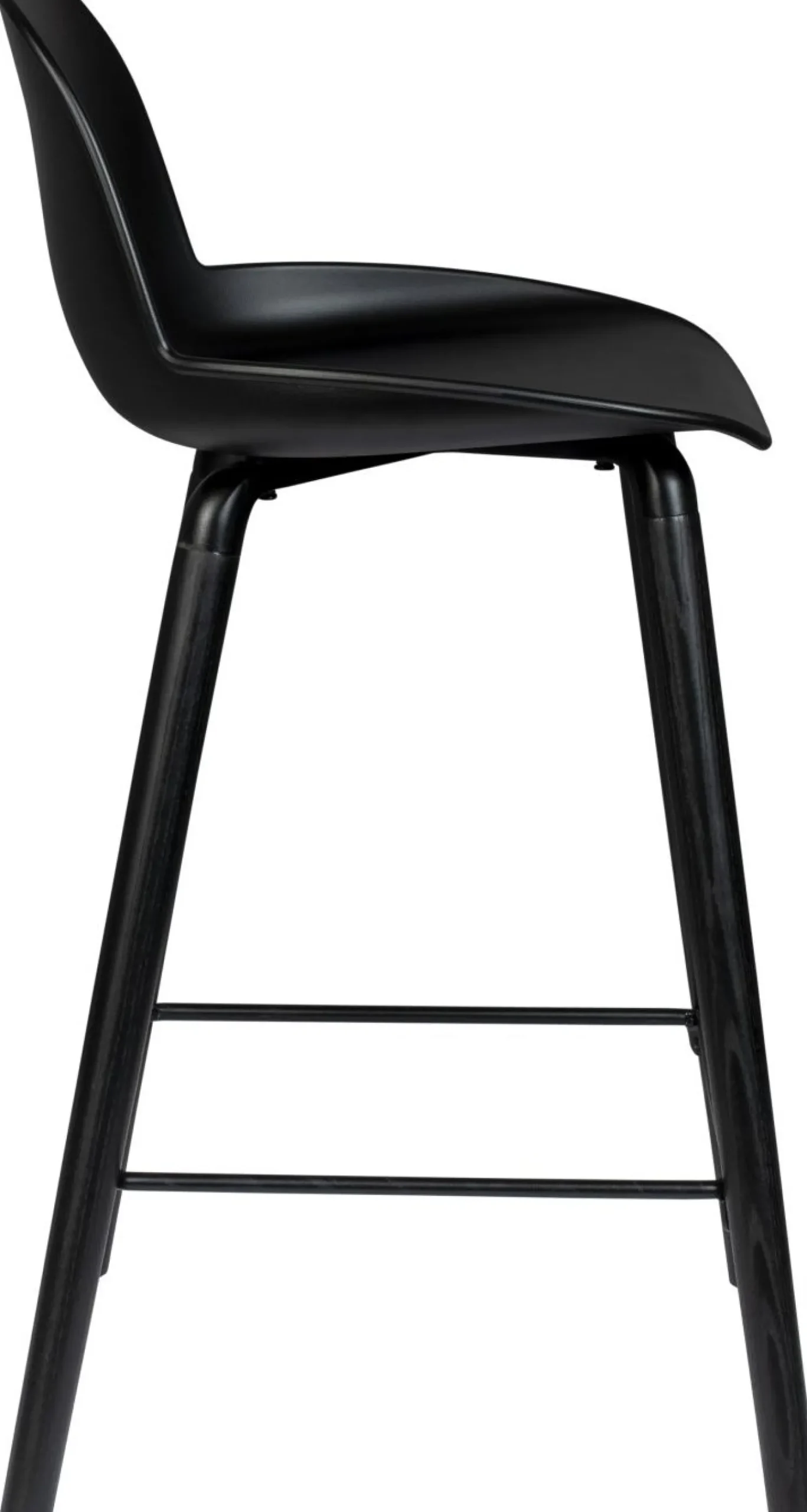 Kunststof Barkrukken-Zuiver Albert Kuip (set van 2) Counter Stoel Zwart