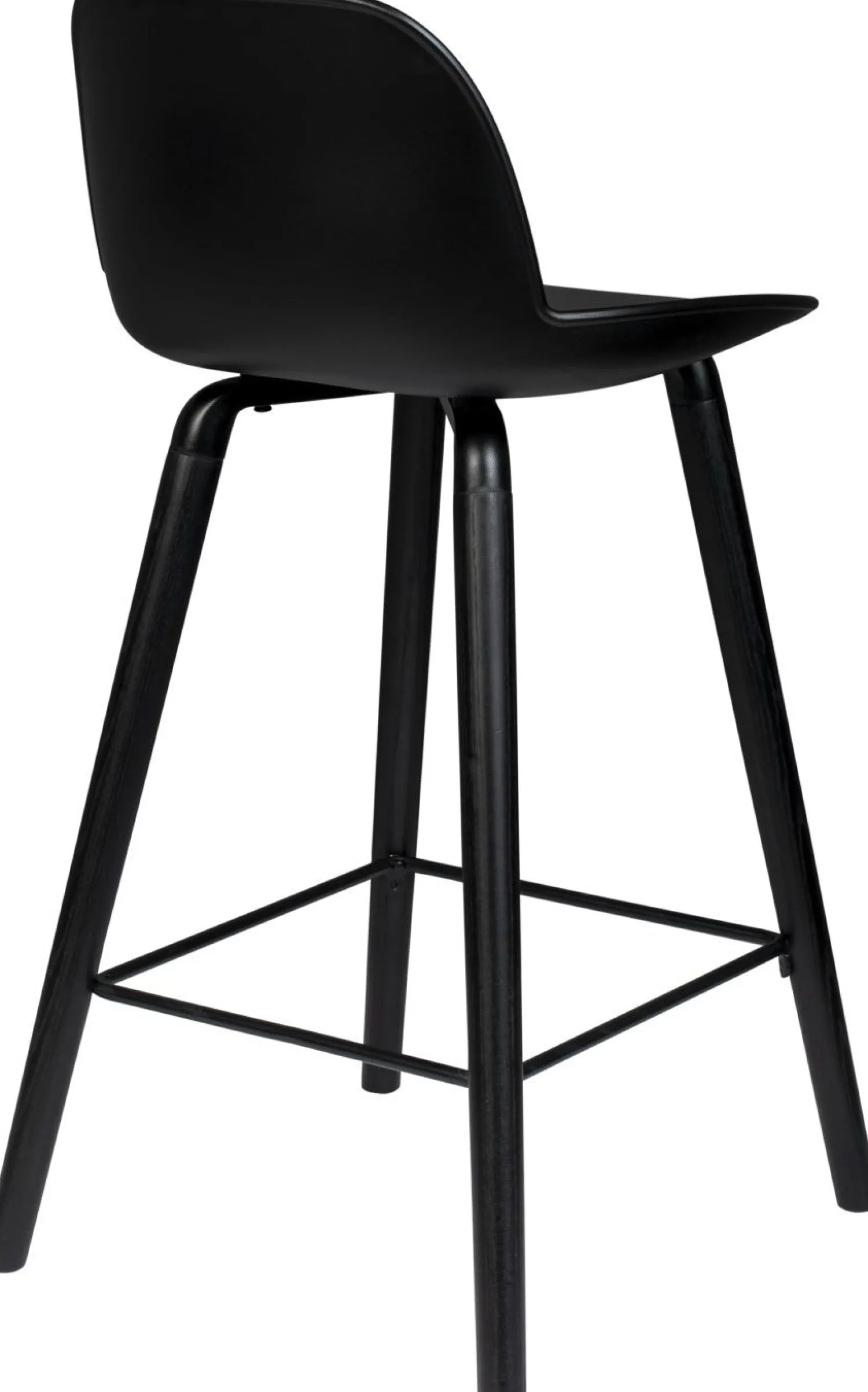 Kunststof Barkrukken-Zuiver Albert Kuip (set van 2) Counter Stoel Zwart