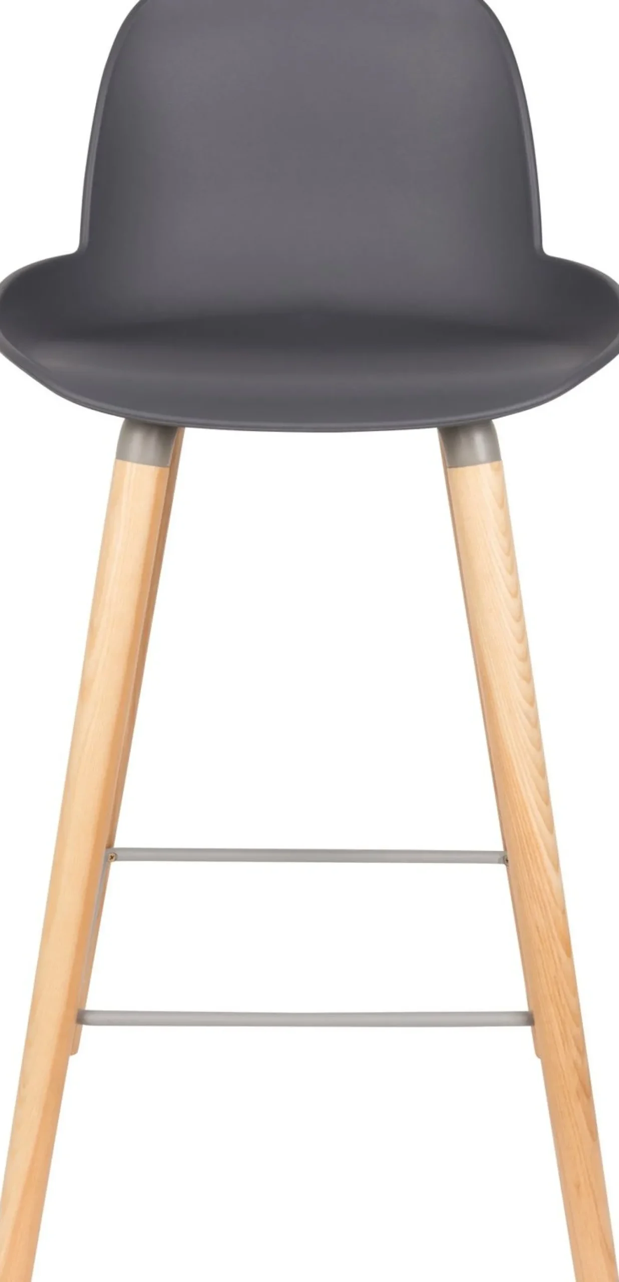 Kunststof Barkrukken-Zuiver Albert Kuip (set van 2) Counter stoel Dark Grey