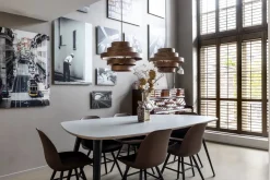 Kuipstoelen|Eetkamerstoelen Zonder Armleuning-Zuiver Albert Kuip (set van 2) Eetkamerstoel Coffee